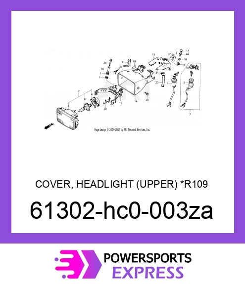 honda passion red r109